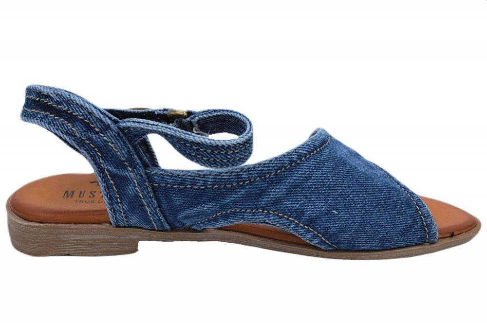 Mustang Shoes Riemchensandale, Sommerschuh, Sandalette, Blockabsatz, günstig online kaufen
