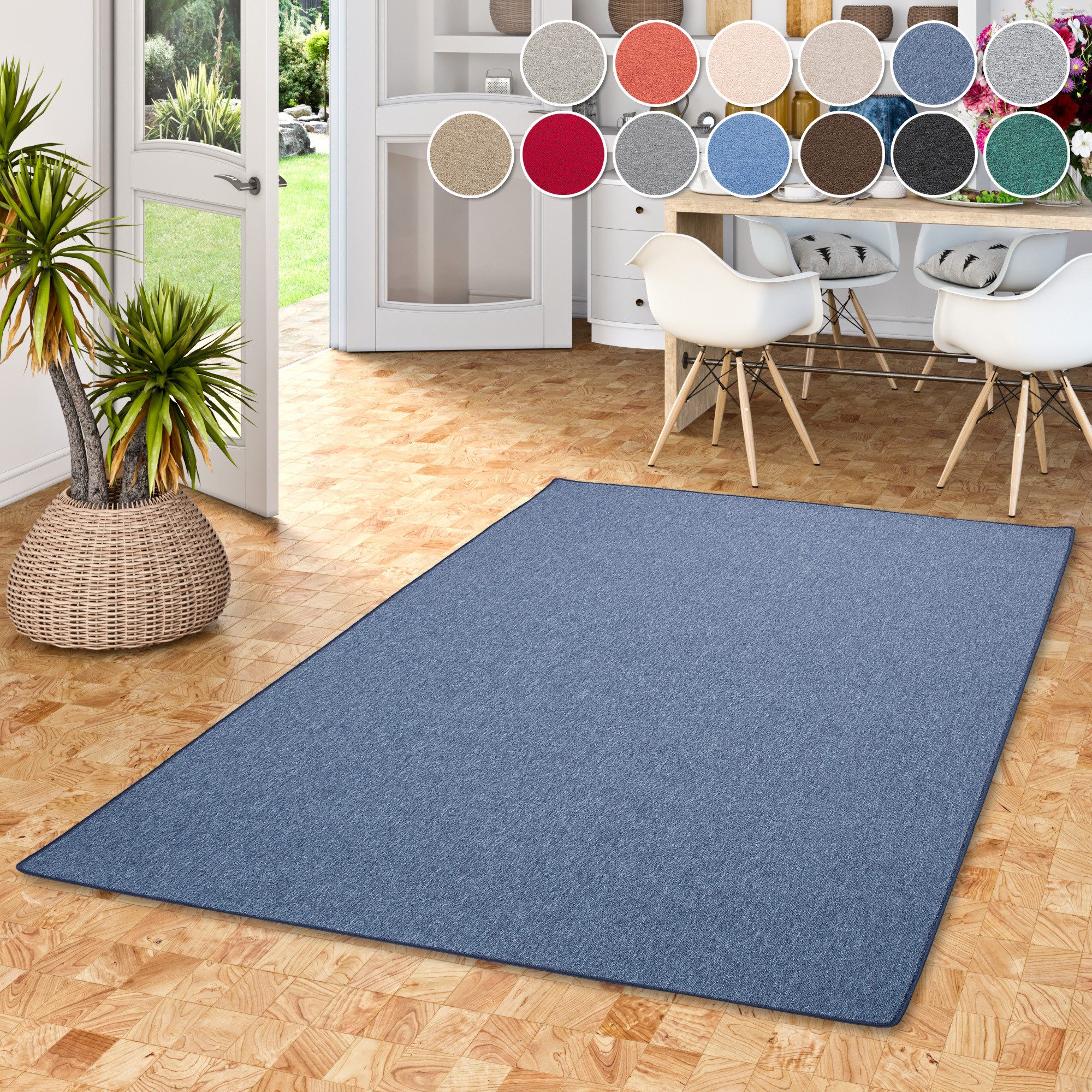 my home Teppich Fortis, Schlinge, Made günstig online kaufen
