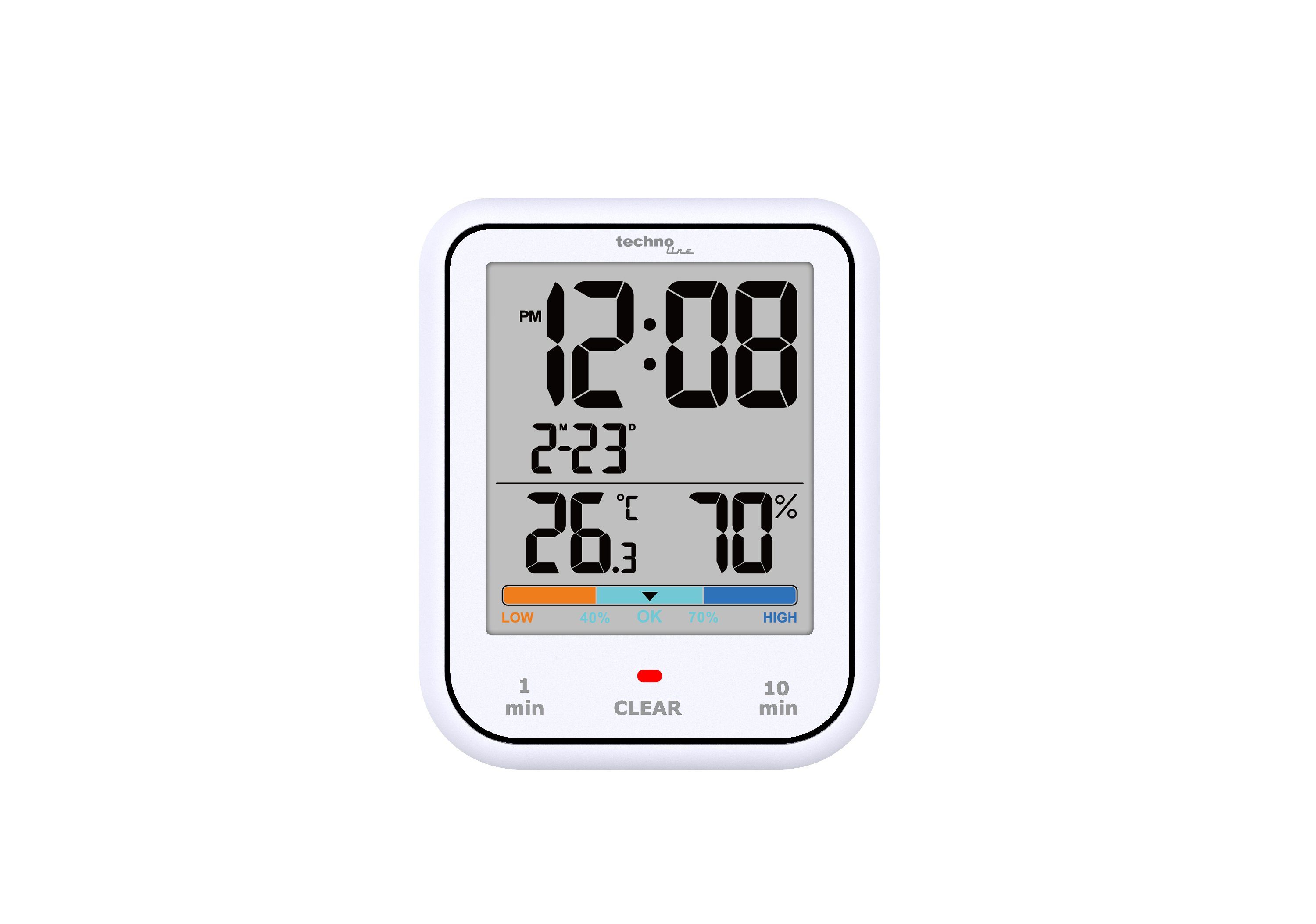 technoline Quarzwecker WT 380 Badezimmer-Timer mit günstig online kaufen