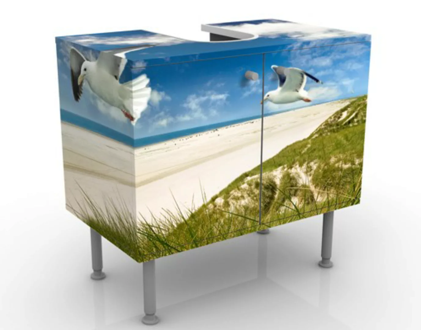 Waschbeckenunterschrank Natur & Landschaft Dune Breeze günstig online kaufen