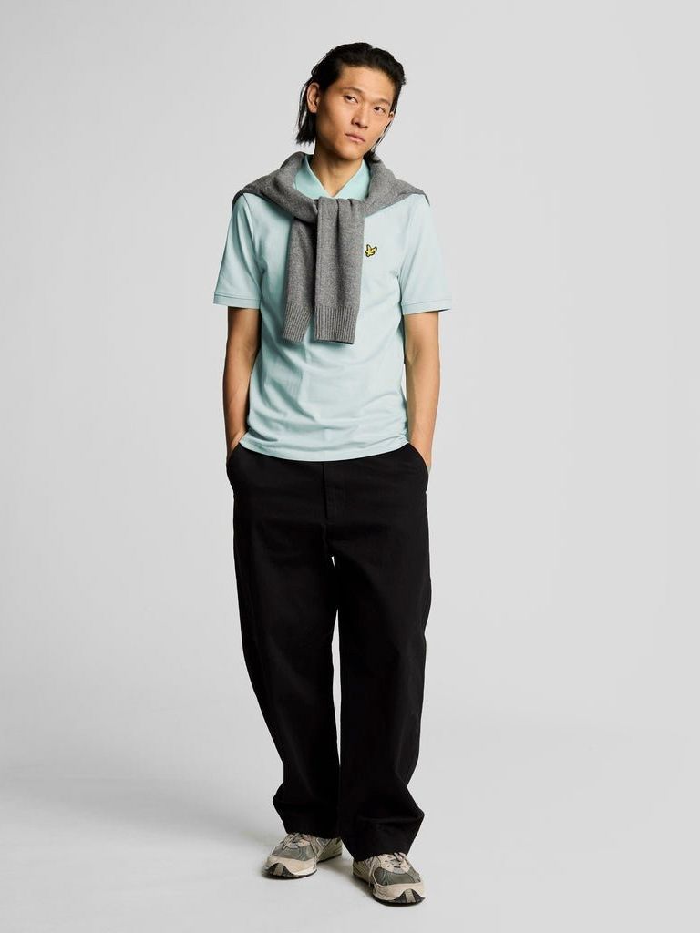 Lyle and Scott Poloshirt Ambient Grün - Größe M günstig online kaufen