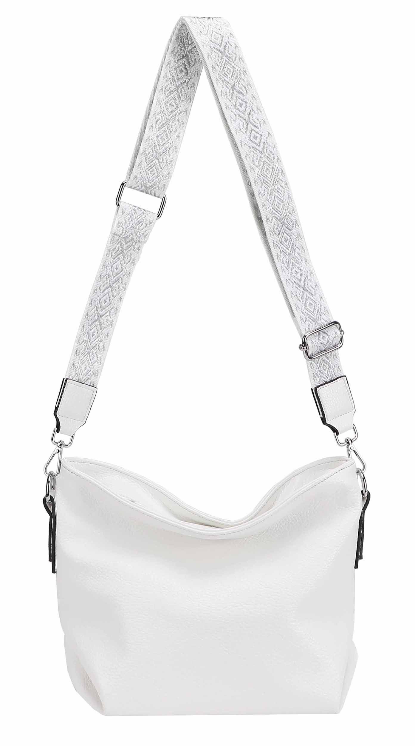 ITALYSHOP24 Schultertasche Damen Tasche Shopper CrossBody günstig online kaufen