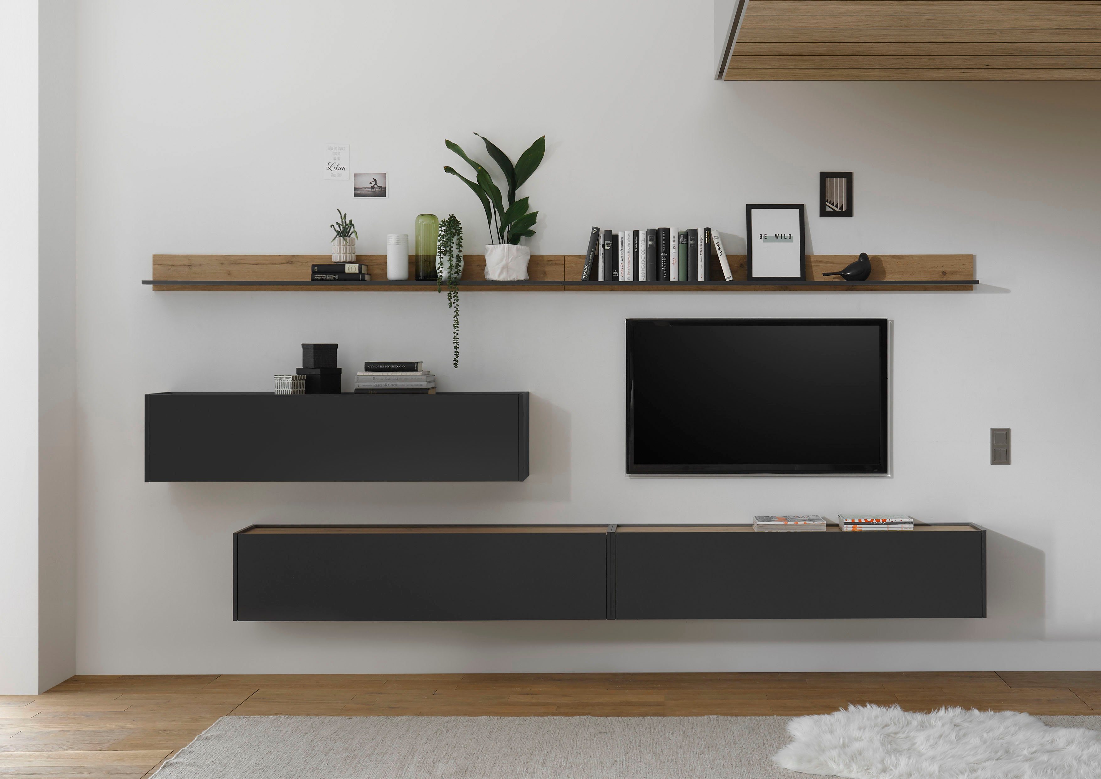 INOSIGN Wohnwand "City/Giron, moderne Anbauwand, Komplettset in vielen Farb günstig online kaufen