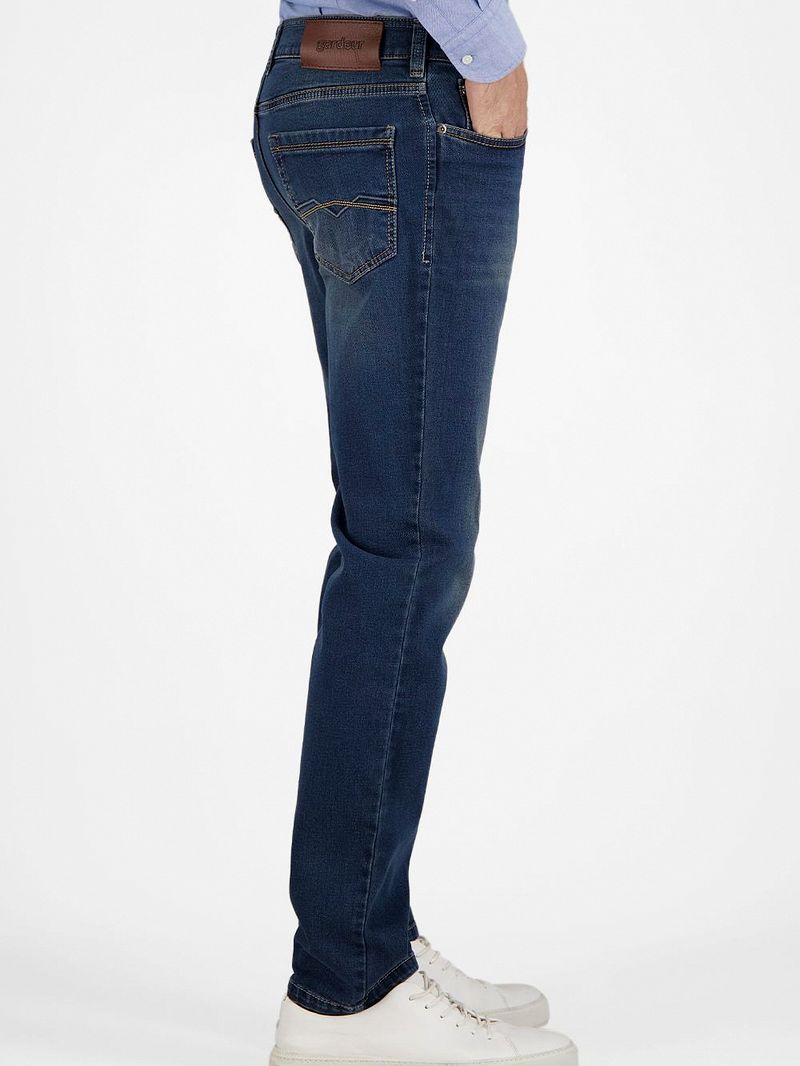 Gardeur Batu Hose Marine Blauw - Größe W 34 - L 34 günstig online kaufen