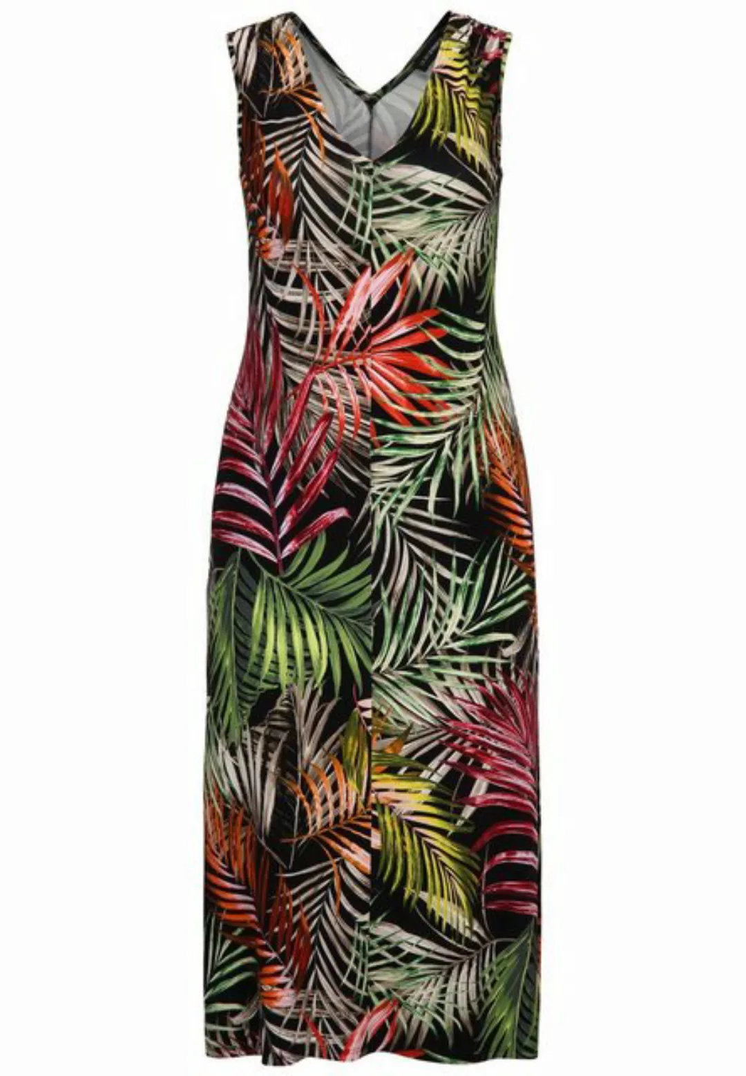 Doris Streich Jerseykleid Maxikleid exotischer Dschungel mit modernem Desig günstig online kaufen