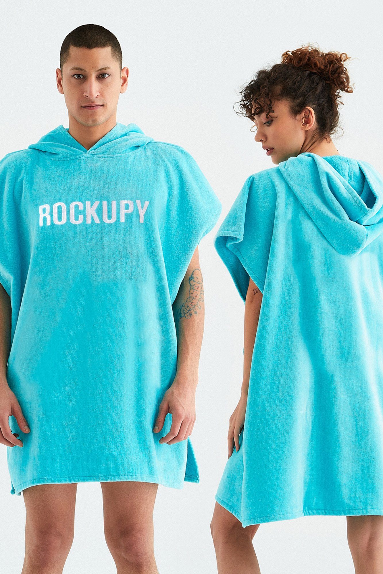 Rockupy Badeponcho Solo, Kapuze, aus Frottee günstig online kaufen