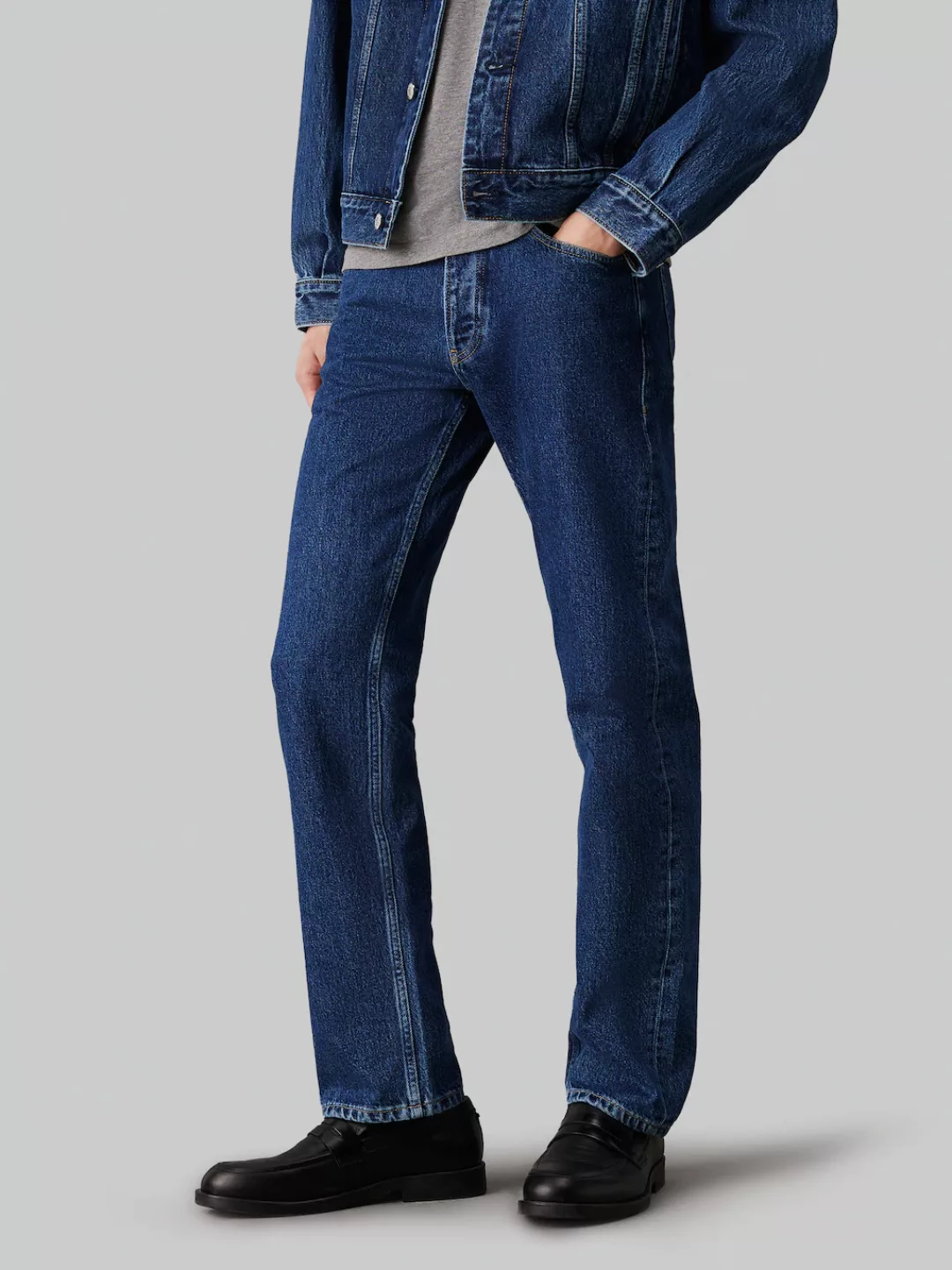 Calvin Klein Jeans Straight-Jeans STANDARD STRAIGHT im 5-Pocket-Style günstig online kaufen