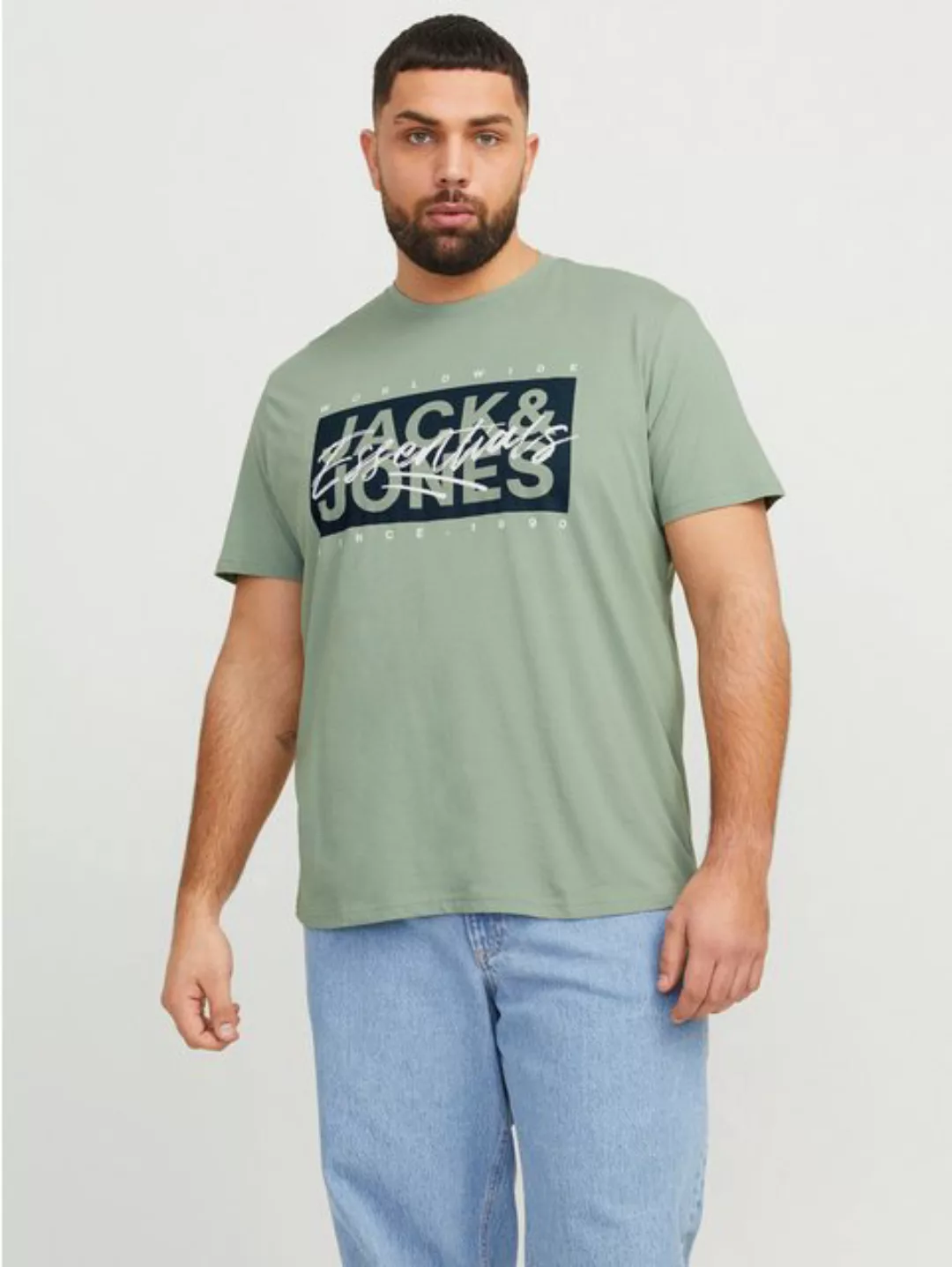 Jack & Jones PlusSize Rundhalsshirt JJCOLTON TEE SS CREW NECK PLS günstig online kaufen