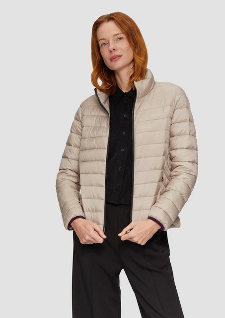 s.Oliver Funktionsjacke Leichte Jacke mit Steppung und Stehkragen günstig online kaufen