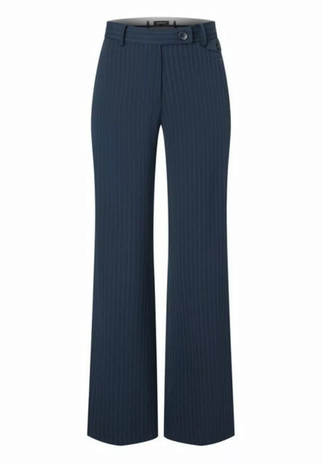 MORE&MORE 5-Pocket-Jeans Pin Stripe Wide Leg günstig online kaufen