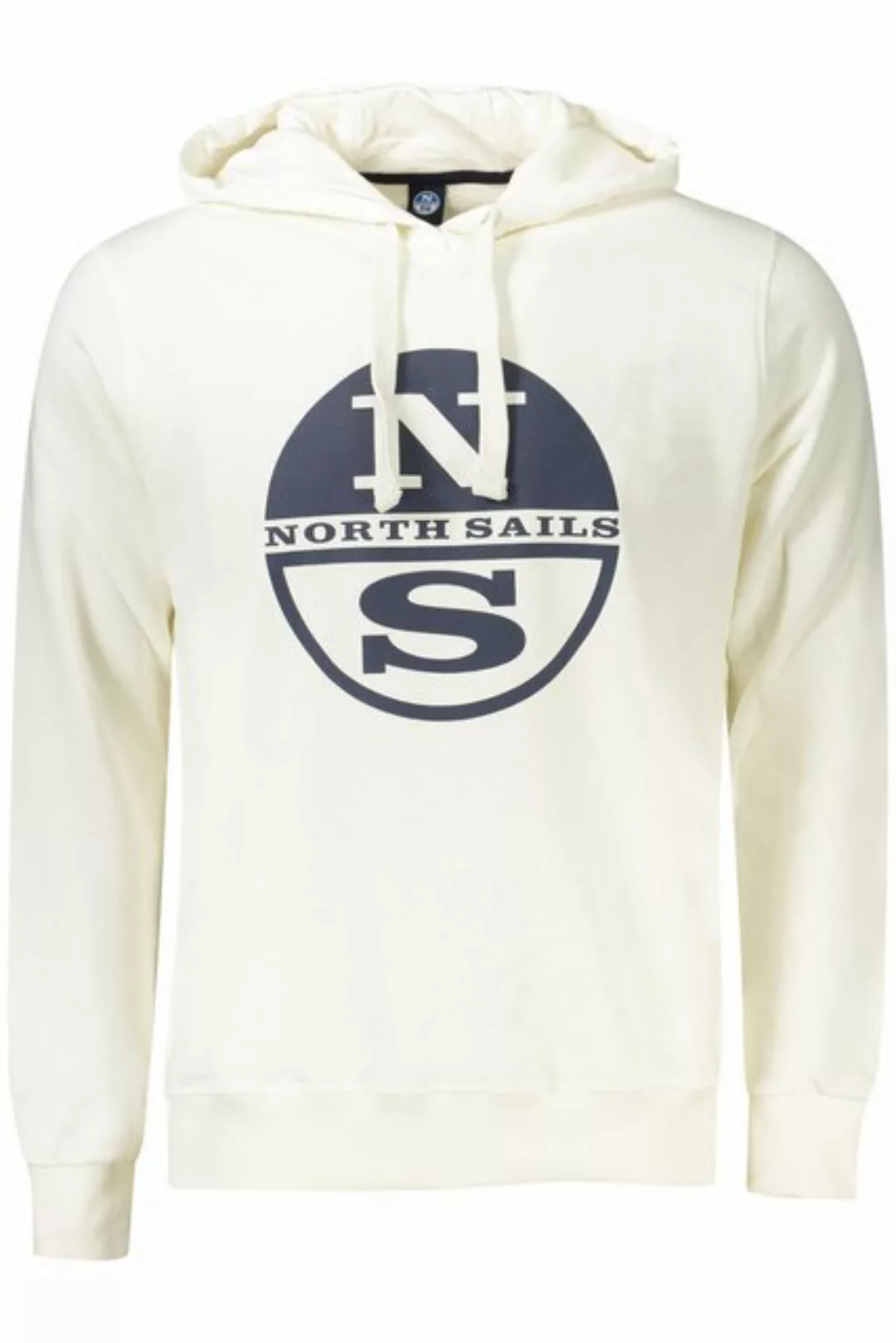 North Sails Sweatshirt Stylisches weißes Herrensweatshirt ohne günstig online kaufen