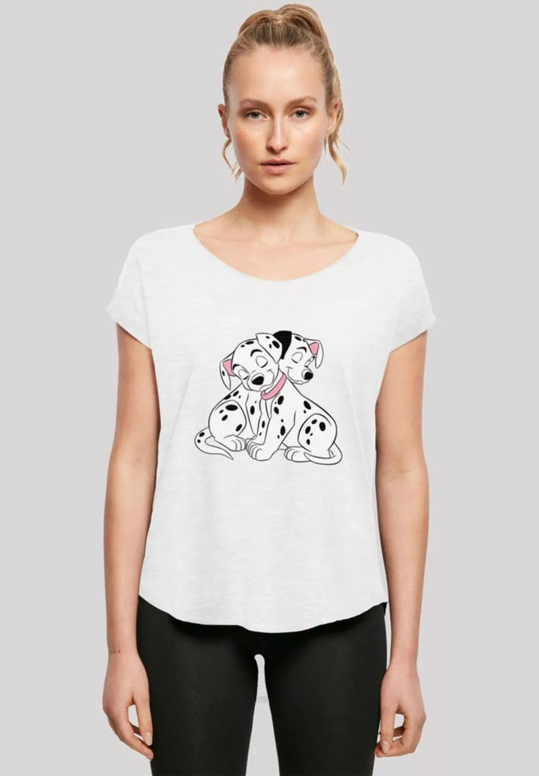 F4NT4STIC T-Shirt 101 Dalmatiner Puppy Love Print günstig online kaufen