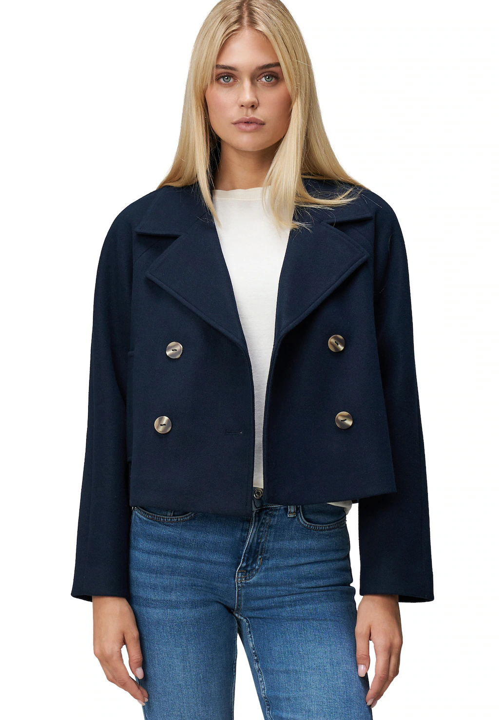 Zero Fieldjacket "zero Damen Jacke in Wolloptik" günstig online kaufen