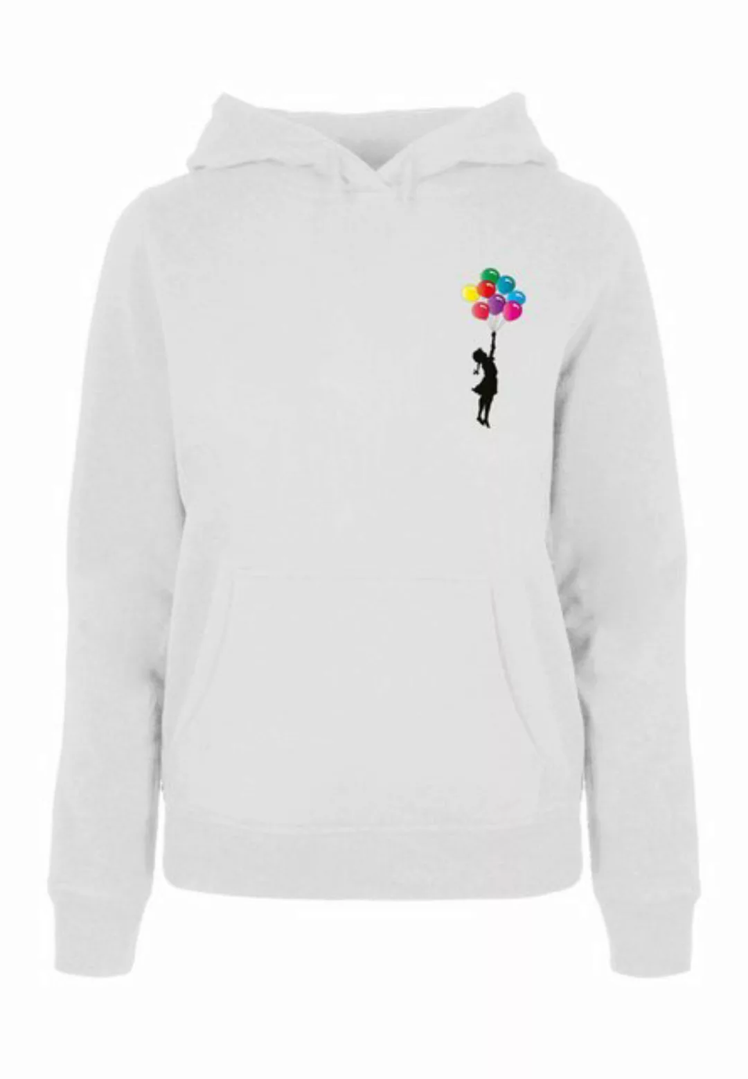 Merchcode Kapuzenpullover Merchcode Damen Ladies Girl Floating Away Hoody ( günstig online kaufen