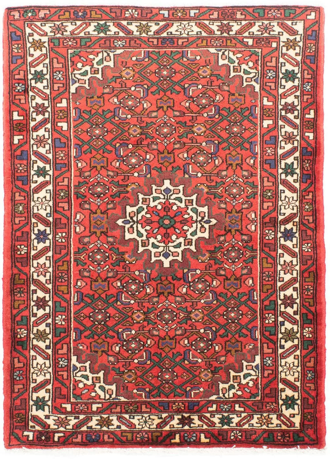 morgenland Orientteppich »Perser - Nomadic - 147 x 102 cm - rot«, rechtecki günstig online kaufen