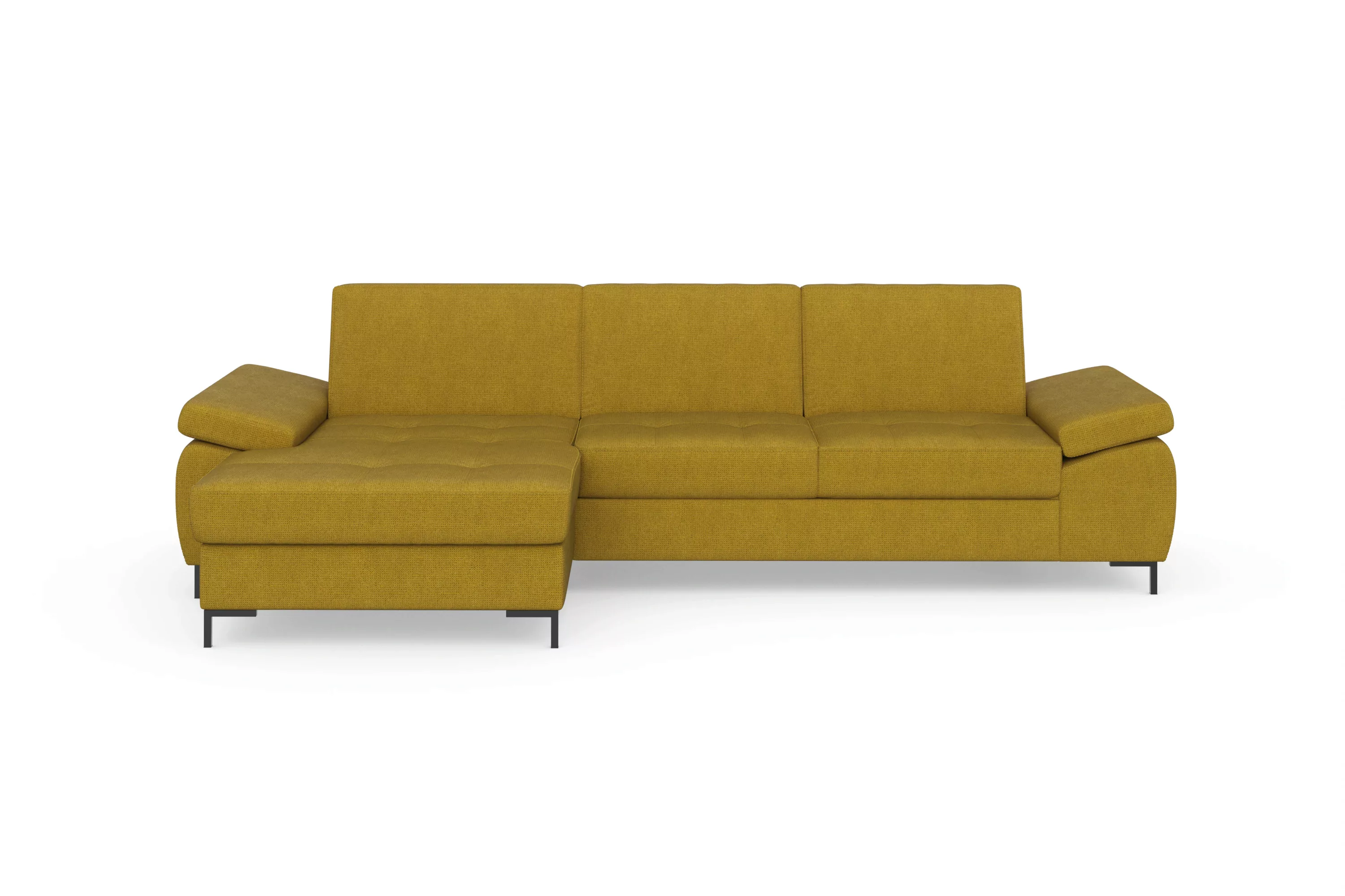 DOMO collection Ecksofa »Capelo L-Form«, mit Armteilverstellung, wahlweise günstig online kaufen