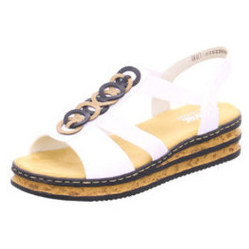 Rieker  Sandalen Keilsandalen für Damen in weiß günstig online kaufen