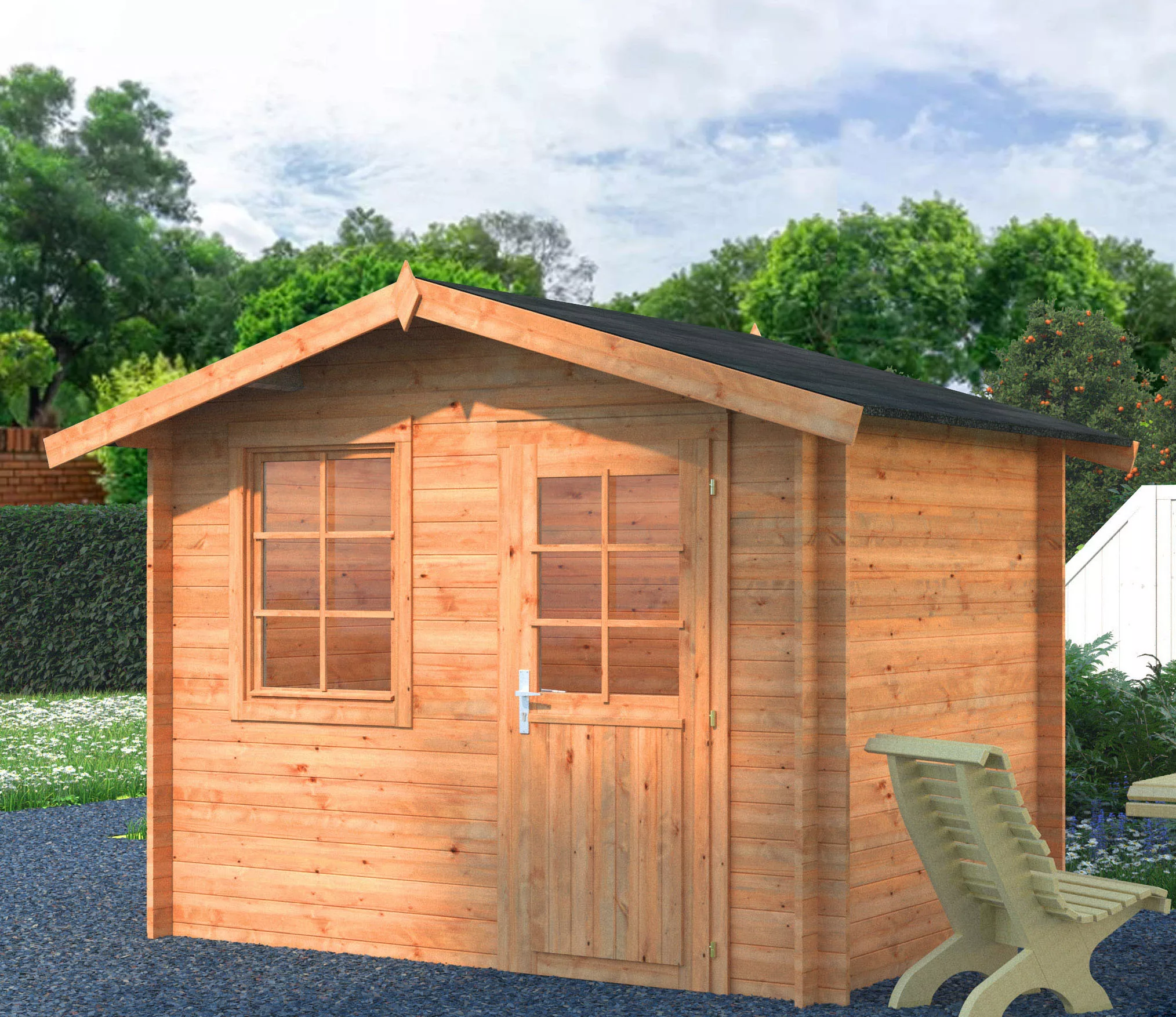 Palmako Gartenhaus "Klara", 4,7 qm günstig online kaufen