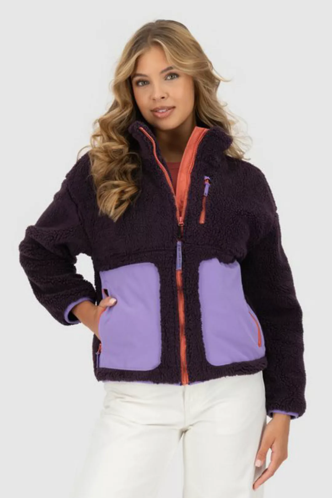 Alife & Kickin Winterjacke AnoukAK G Teddy Jacket Damen Winterjacke, Anorak günstig online kaufen