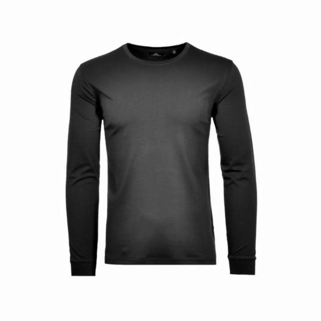 RAGMAN Rundhalsshirt schwarz regular fit (1-tlg) günstig online kaufen