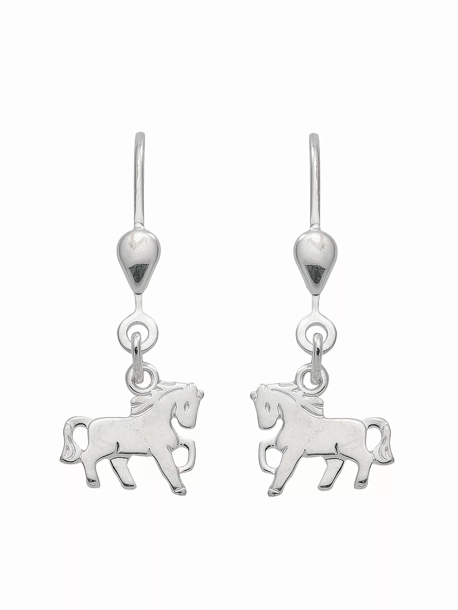 Adelia´s Paar Ohrhänger "1 Paar 925 Silber Ohrringe / Ohrhänger Pferd", 925 günstig online kaufen