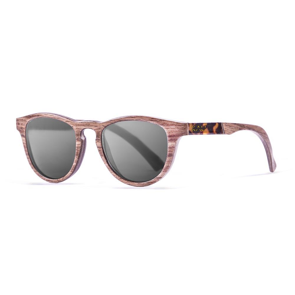 Kau Donostia Sonnenbrille Smoke/CAT3 Dark Walnut / Gold Acetato In The Arm günstig online kaufen