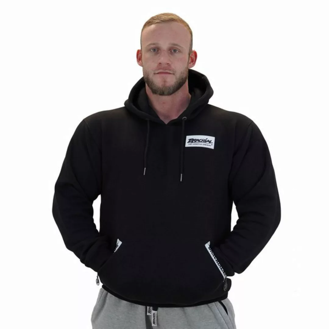 BRACHIAL THE LIFESTYLE COMPANY Kapuzensweatshirt Brachial Hoody "Rude" schw günstig online kaufen