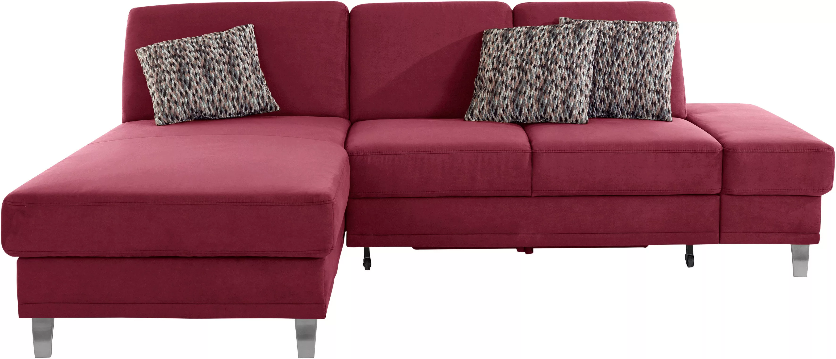 sit&more Ecksofa Clio L-Form, wahlweise mit Bettfunktion oder Vorziehsitz u günstig online kaufen