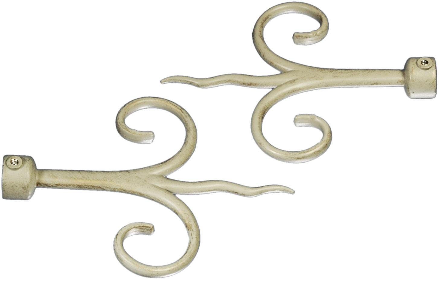 Liedeco Gardinenstangen-Endstück Diana, Gardinen, (Set, 2-St), günstig online kaufen