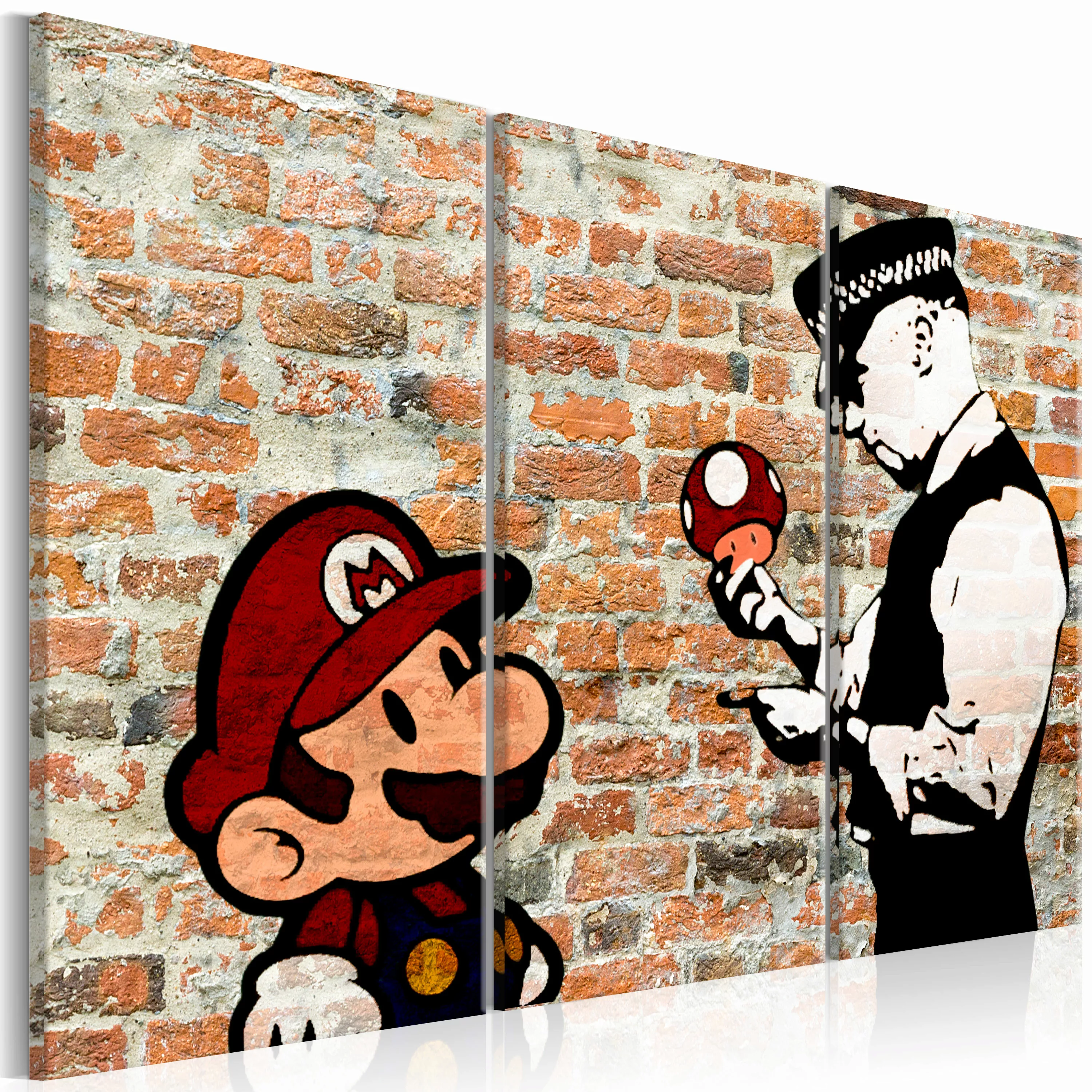 Wandbild - Caught Mario günstig online kaufen