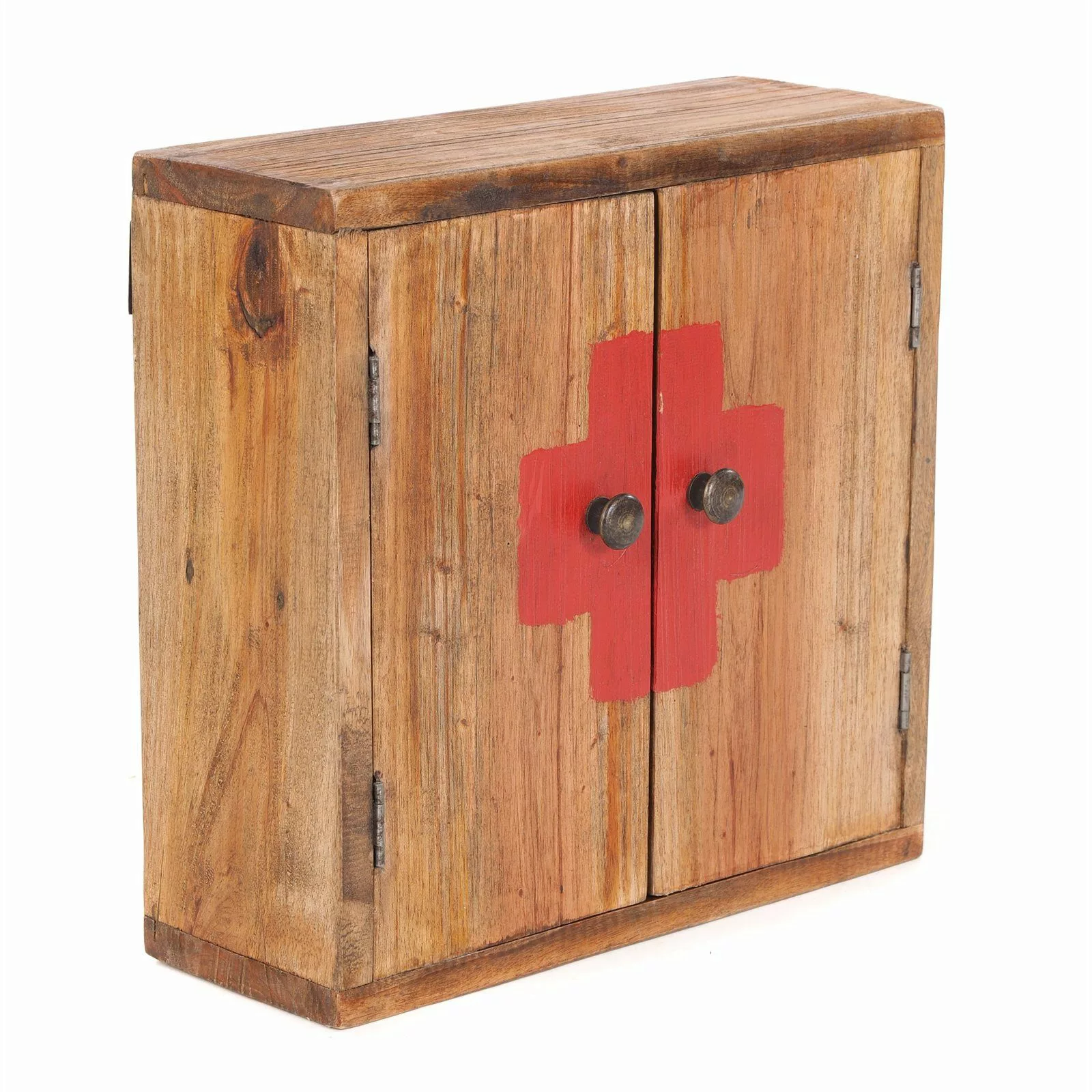 DESIGN DELIGHTS Wandregal VINTAGE MEDIZINSCHRANK, 35x35cm(HxB) günstig online kaufen