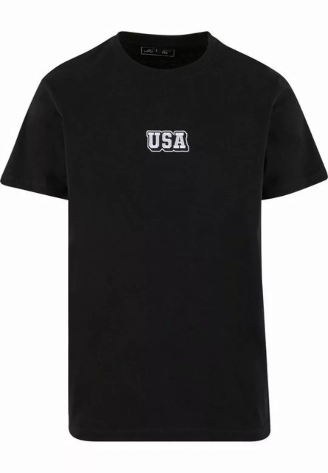 MisterTee T-Shirt MisterTee USA College Wording Patch Tee (1-tlg) günstig online kaufen