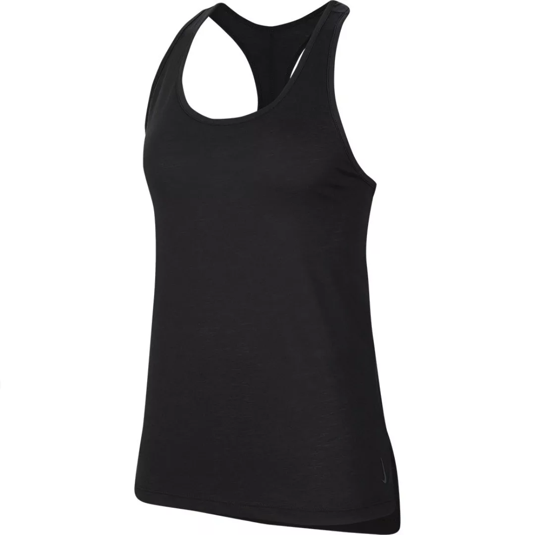 Nike Yoga Ärmelloses T-shirt XS Black / Dk Smoke Grey günstig online kaufen