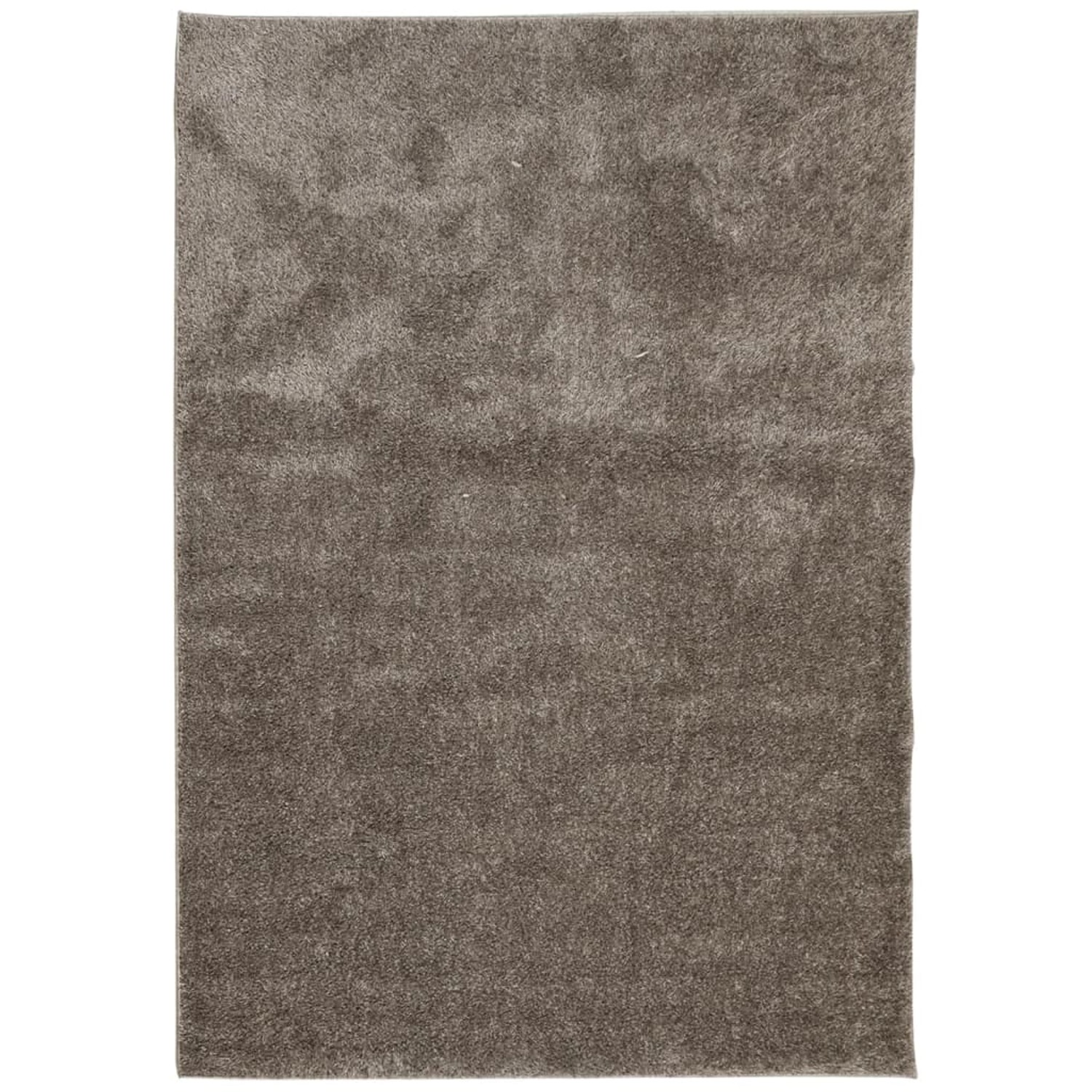 vidaXL Teppich Istan Hochflor Glänzend Grau 160x230 Cm 1931375 günstig online kaufen