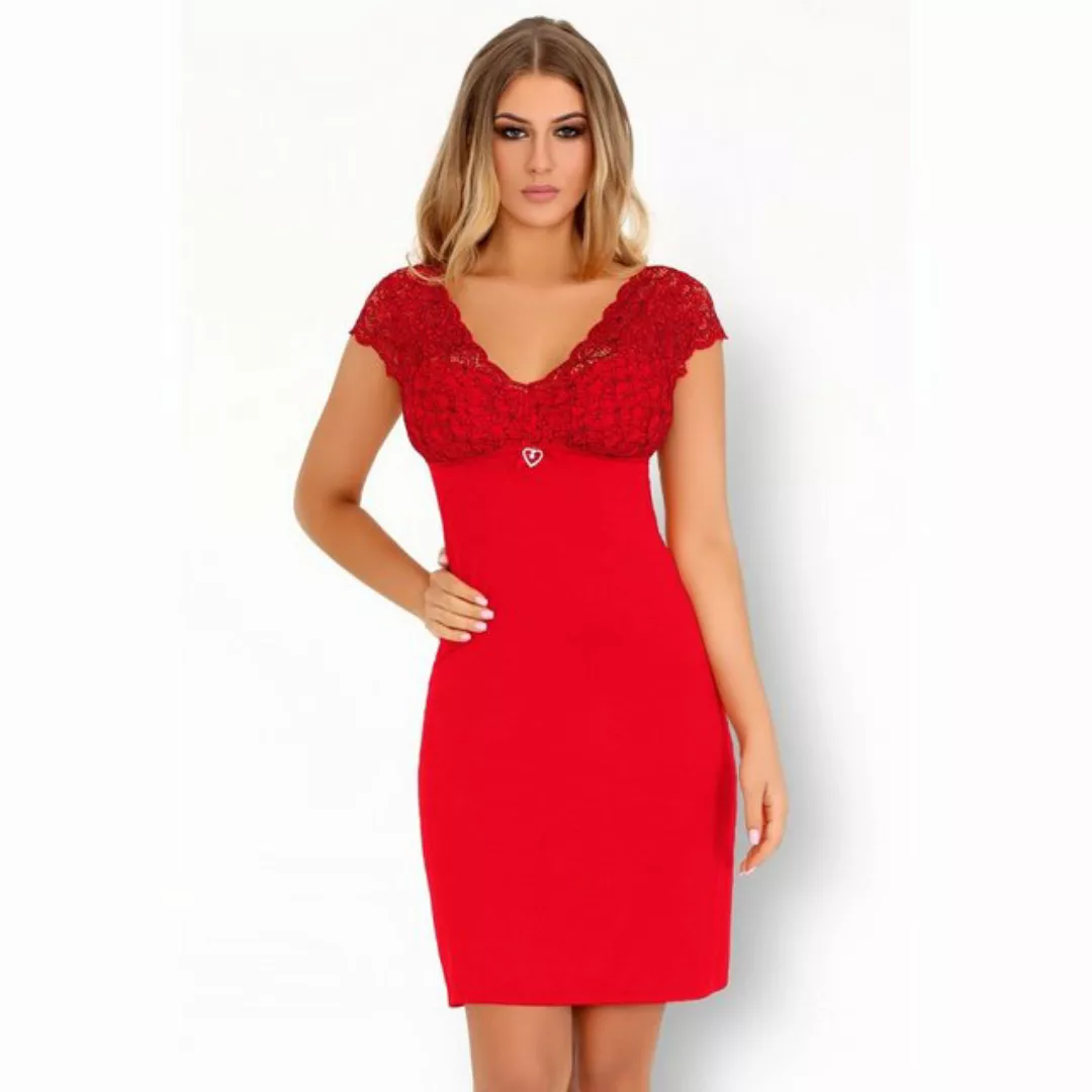 Livco Corsetti Fashion Partykleid LC Crossina chemise red - (L/XL,S/M) günstig online kaufen