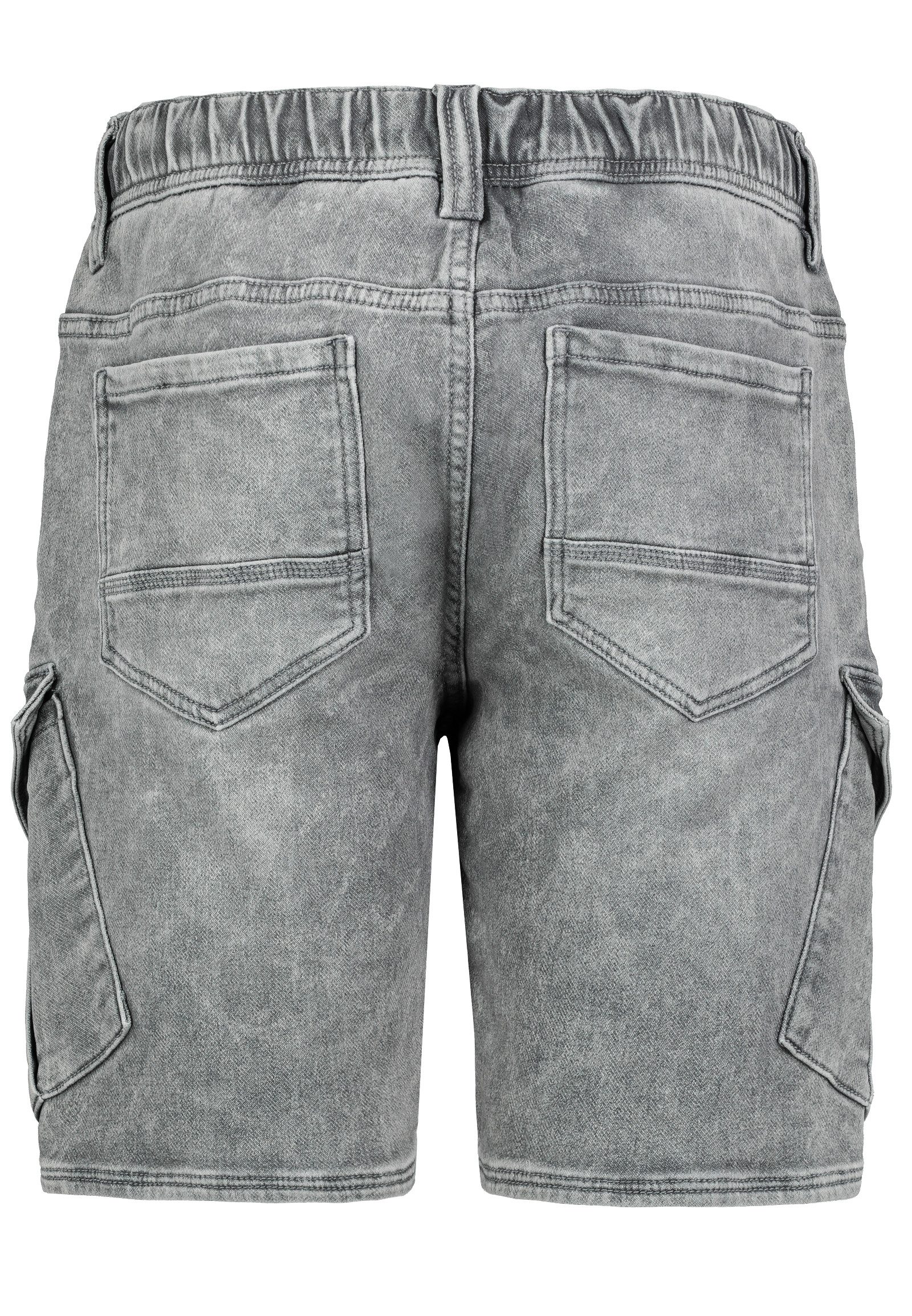 SUBLEVEL Jeansshorts Cargo- mit elastischem Bund günstig online kaufen
