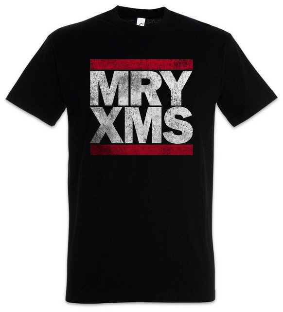 Urban Backwoods Print-Shirt MRY XMS Herren T-Shirt Merry Xmas Christmas Wei günstig online kaufen