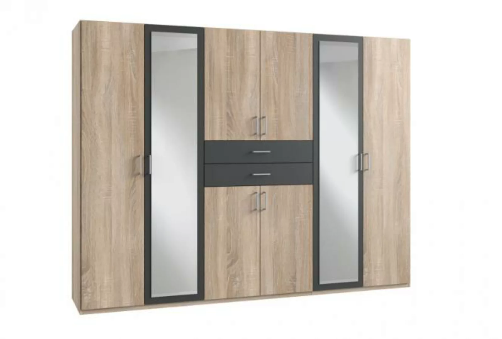 Wimex Kleiderschrank "Diver Drehtürenschrank mit Spiegel, 180, 225 o. 270cm günstig online kaufen