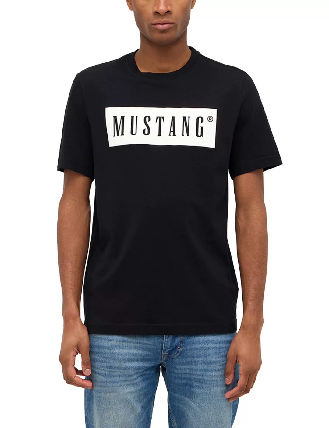 MUSTANG Kurzarmshirt "Herren Style Austin" günstig online kaufen