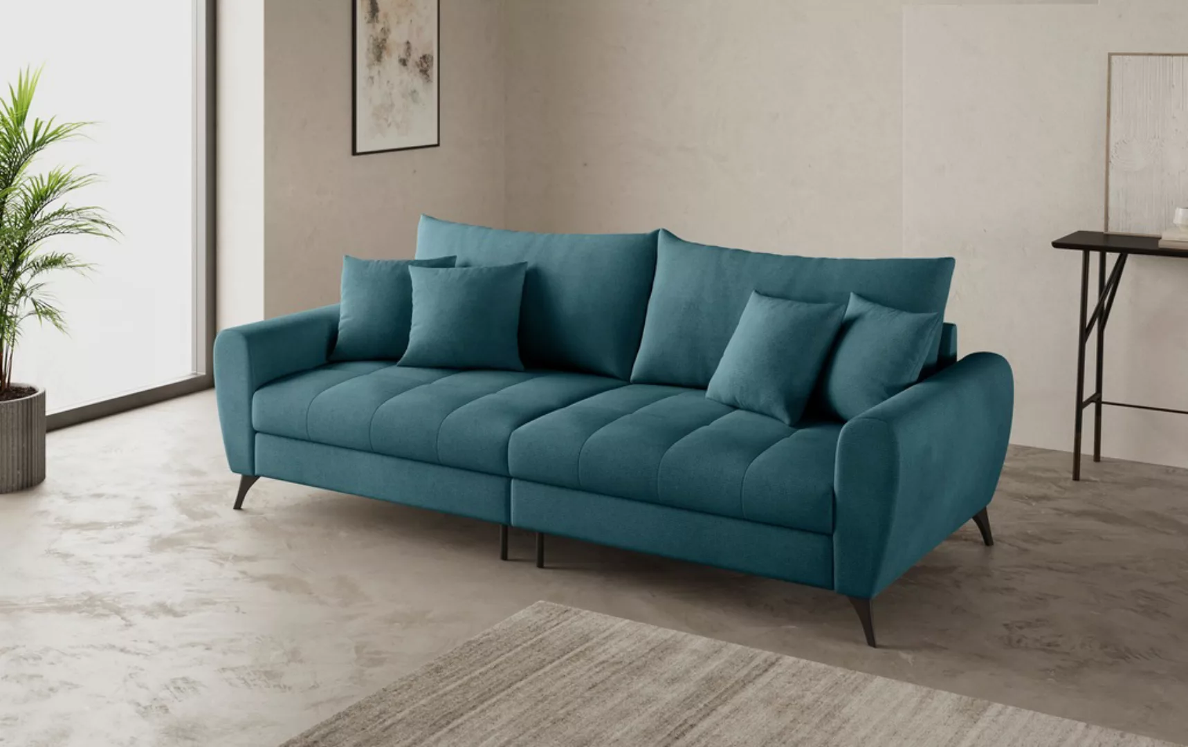 Mr. Couch Big-Sofa "Blackburn II", Mit Kaltschaumpolsterung bis 140 kg bela günstig online kaufen