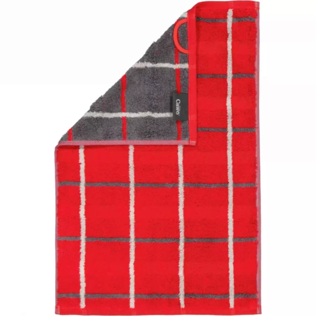 Cawö - Noblesse Square 1079 - Farbe: rot - 27 - Gästetuch 30x50 cm günstig online kaufen