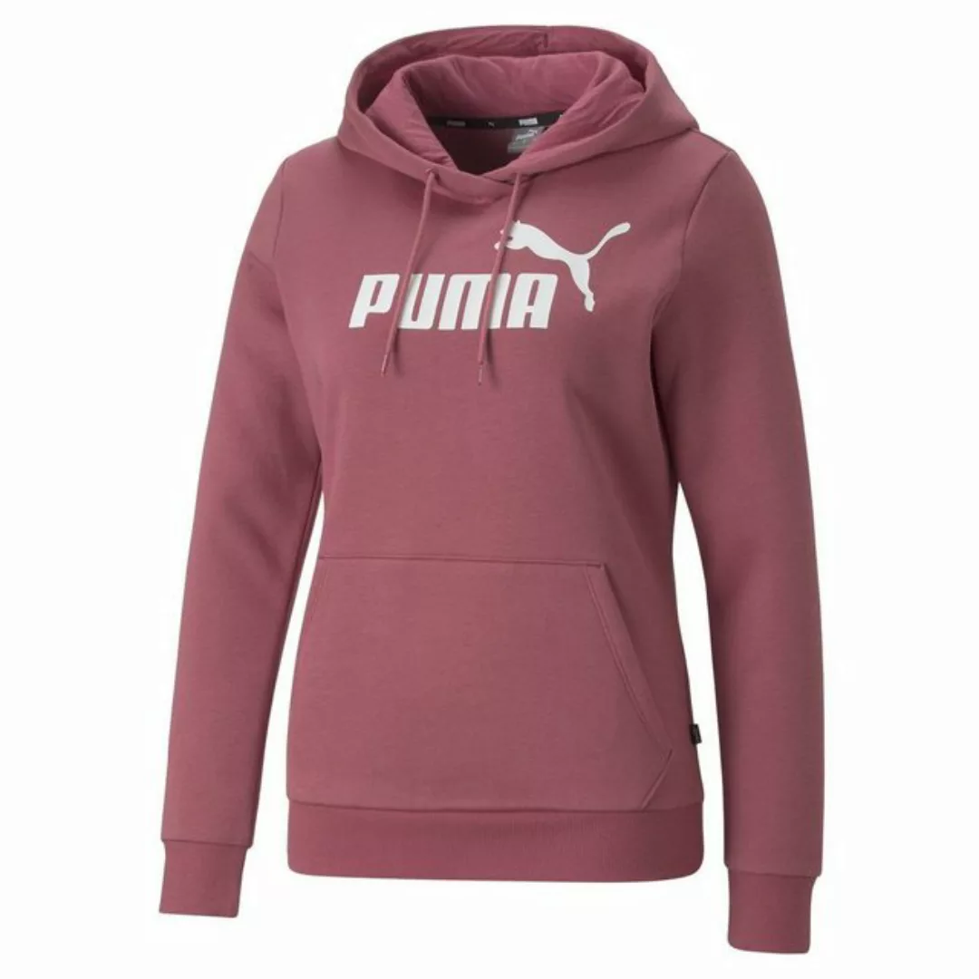 PUMA Sweater Damen Pullover - ESS Logo Hoodie FL, Rundhals günstig online kaufen