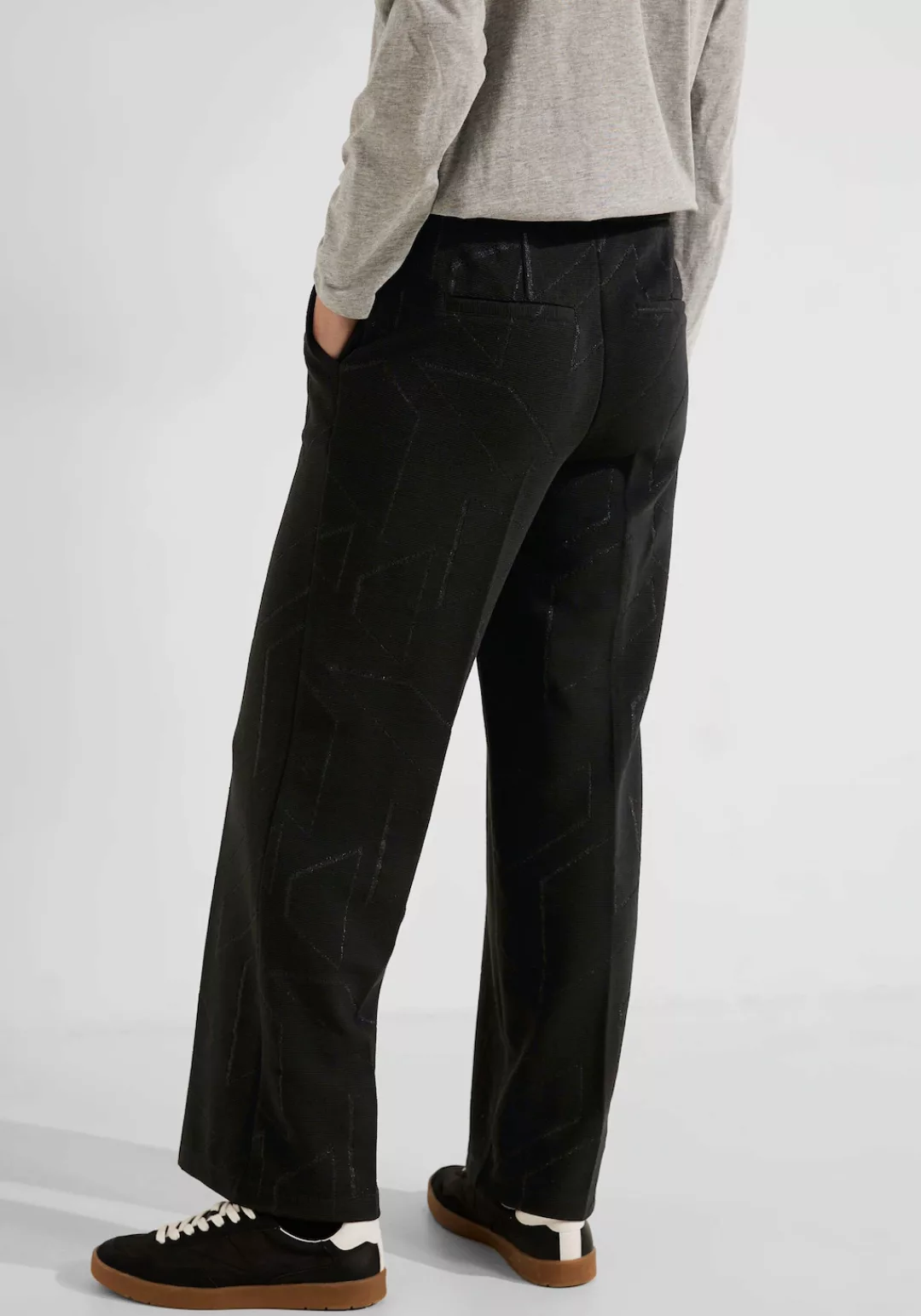 Cecil Culotte mit Jacquard Muster günstig online kaufen