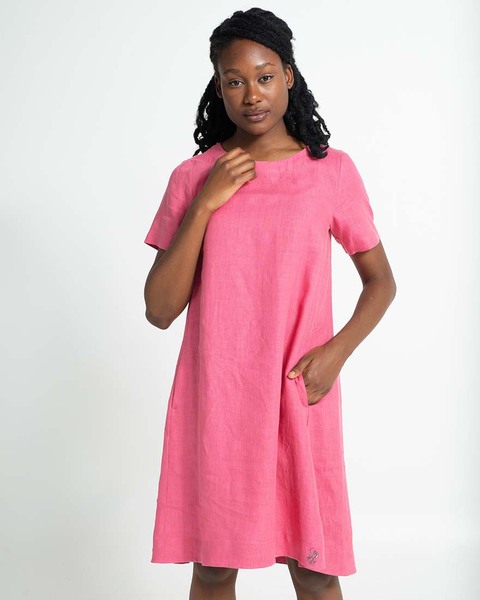 Sommerkleid Aus Leinen 'Linen Dress' günstig online kaufen