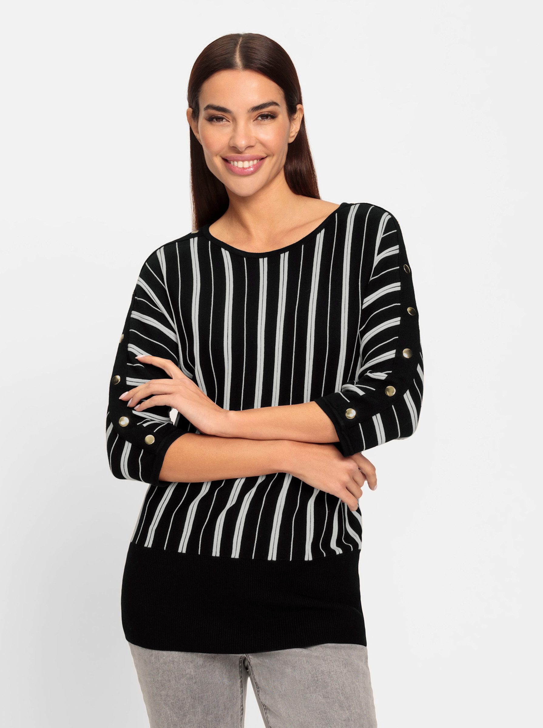 heine Strickpullover Fledermauspullover günstig online kaufen