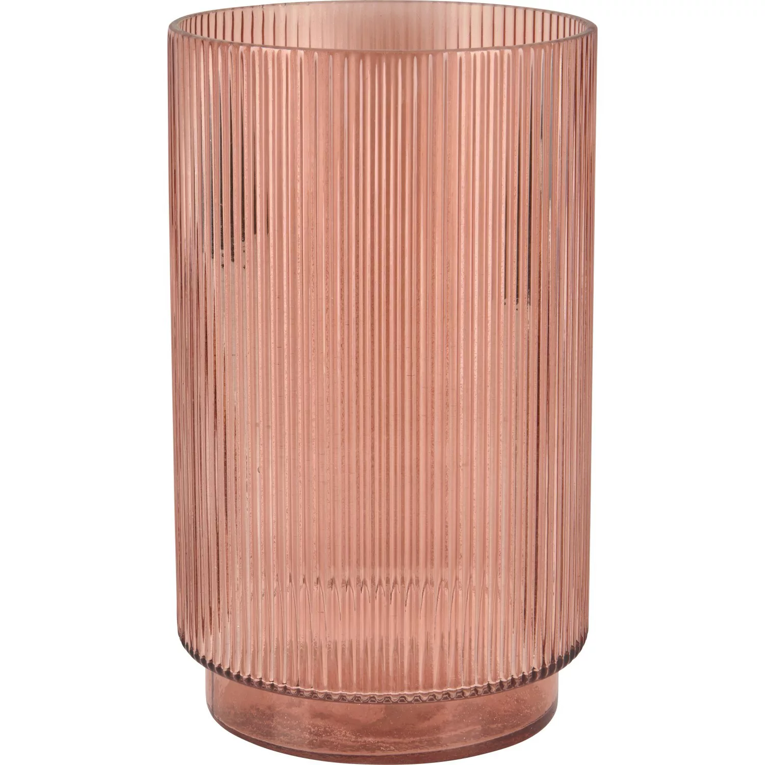 Vase Desert Flower Glas 25 cm x Ø 15 cm Braun günstig online kaufen