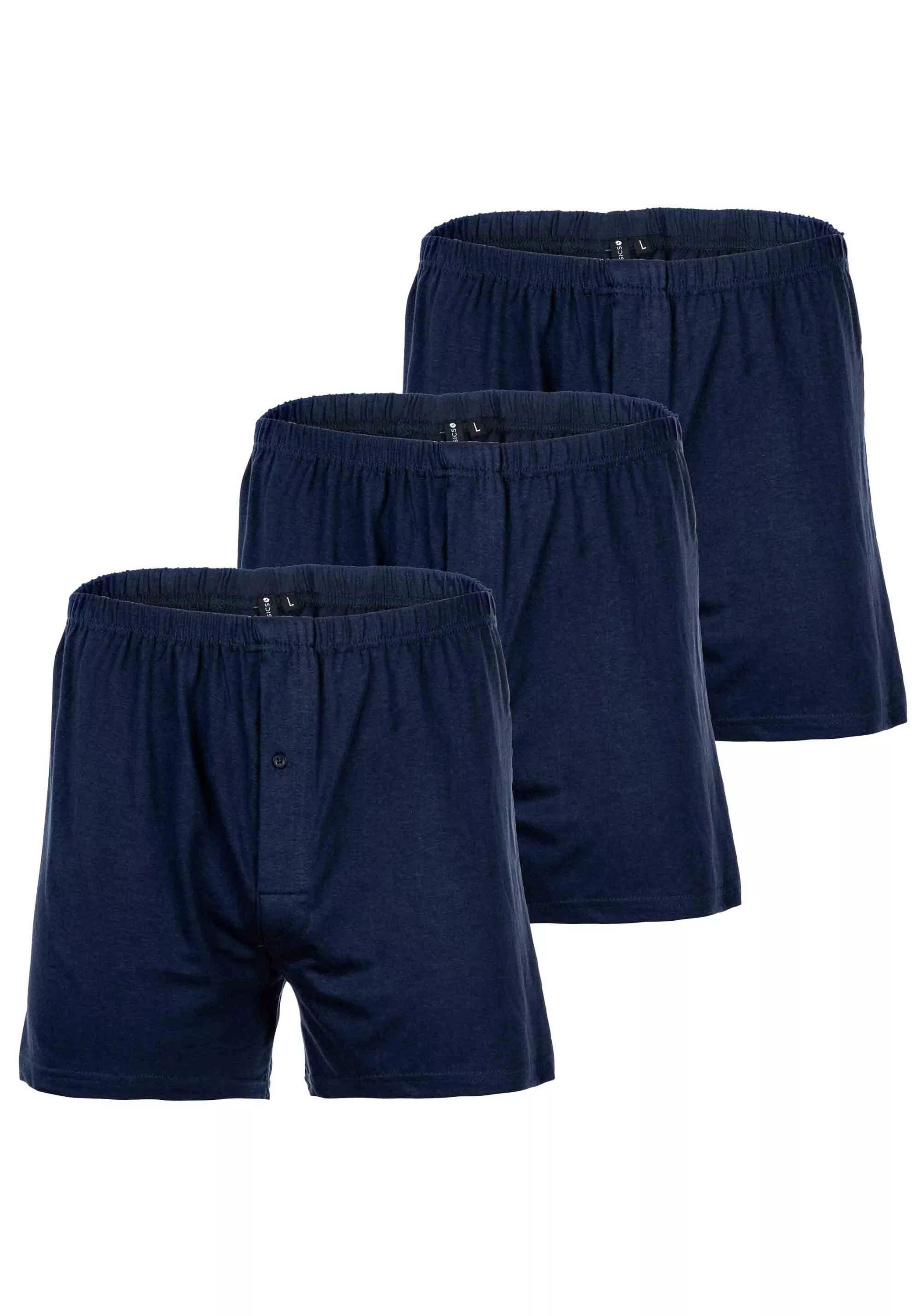 YOURBASICS Boxershorts "Boxershort 3er Pack" günstig online kaufen