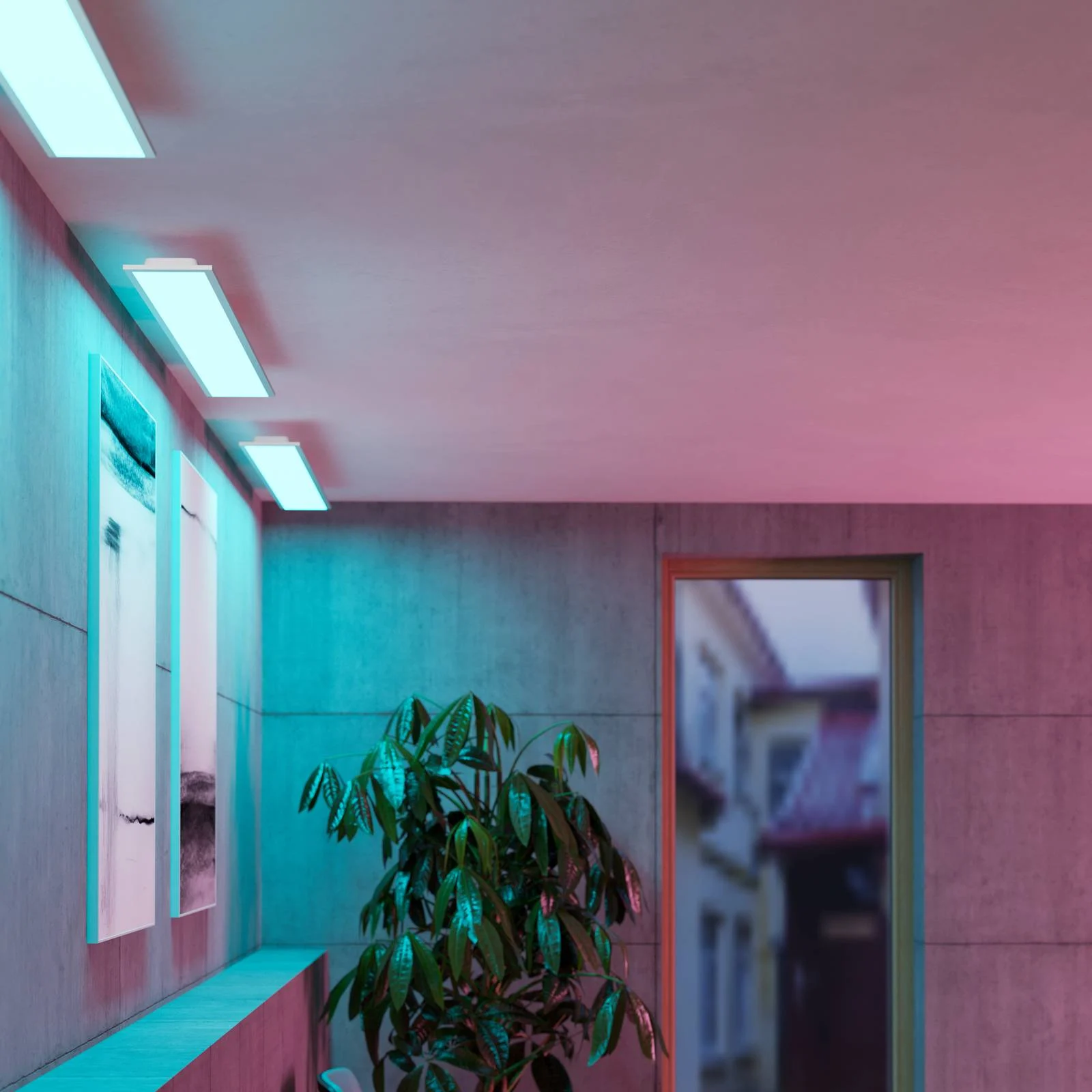 EGLO connect Smart-LED-Deckenleuchte Moradillo-Z, weiß, 14cm günstig online kaufen