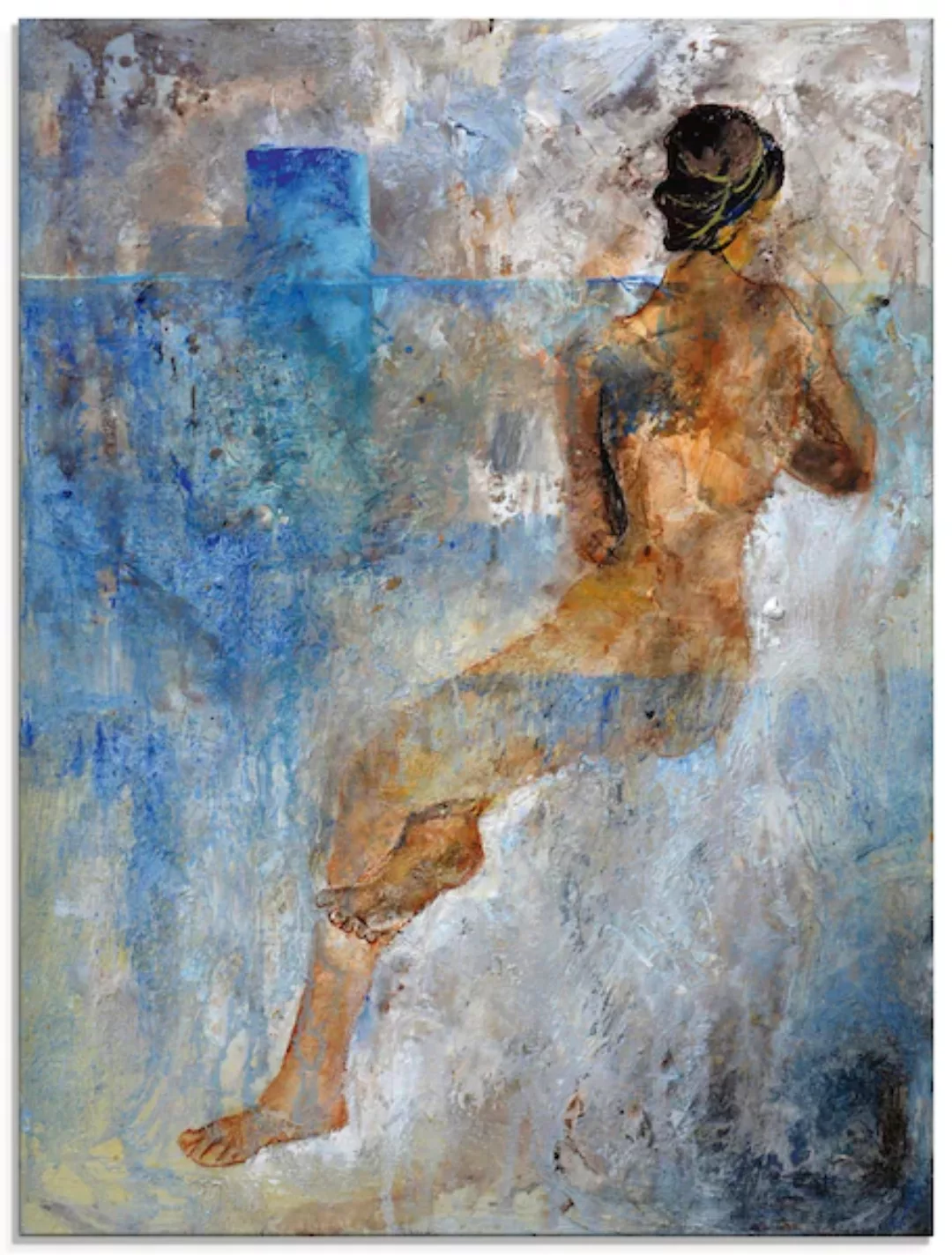 Artland Glasbild »Nackt Barbara«, Frau, (1 St.), in verschiedenen Größen günstig online kaufen