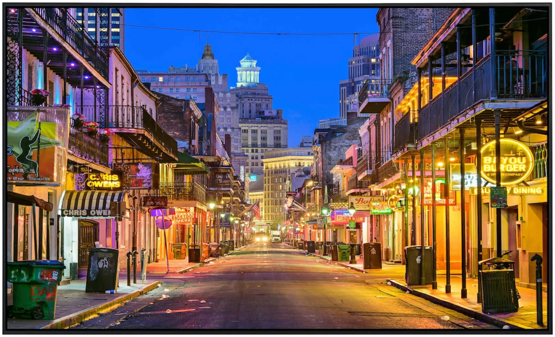 Papermoon Infrarotheizung »Bourbon Street New Orleans«, sehr angenehme Stra günstig online kaufen
